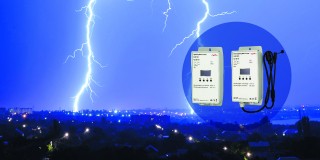 Outdoor Lightning Strick Counter